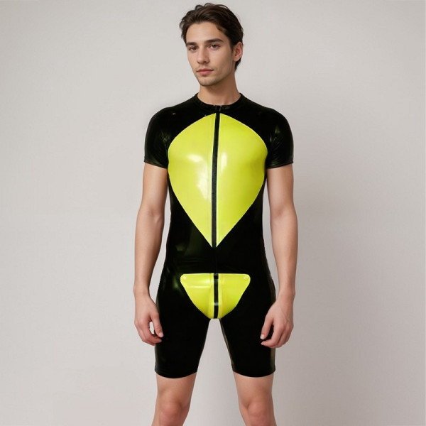 Vector codpiece suit with chest zip